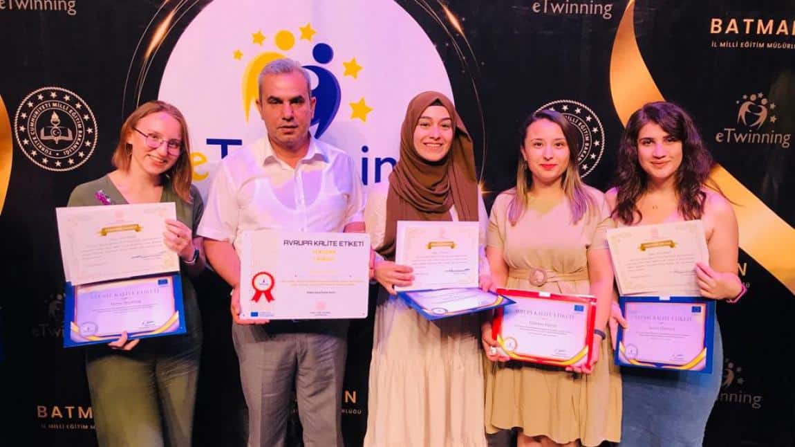  Okulumuz ''e tiwinning Ulusal ve Avrupa Kalite Etiketi'' ödül töreni